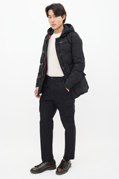 Needles Black Tapered Cargo Trouser