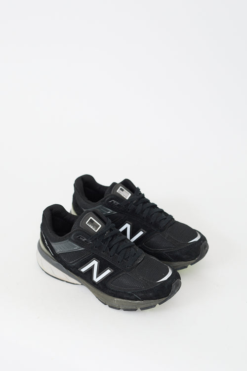 New Balance Black 
Grey 990 Sneaker