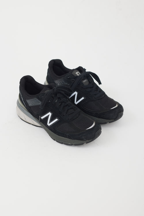 New Balance Black 
Grey 990 Sneaker