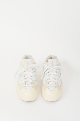 New Balance White 
Beige CT302 Sneaker