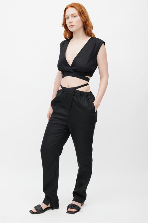 Nicholas Black Linen Co-Ord Set