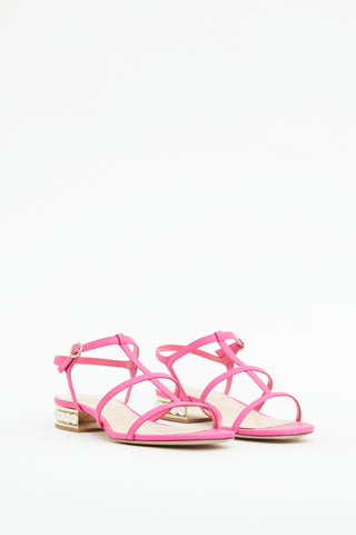 Nicholas Kirkwood Pink Casati Sandal