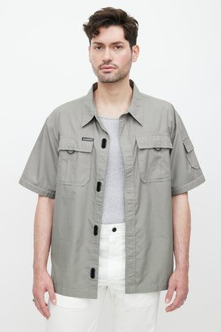 Nike ACG Green Nylon Cargo Shirt