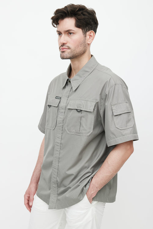 Nike ACG Green Nylon Cargo Shirt