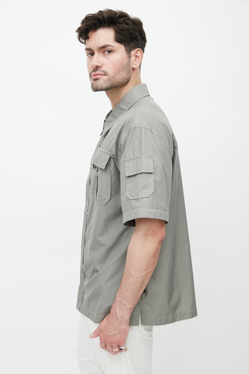 Nike ACG Green Nylon Cargo Shirt