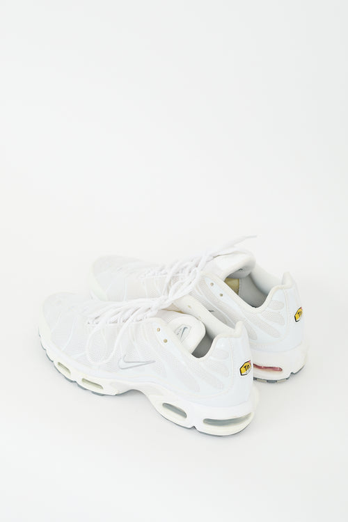 Nike White Air Max Plus Sneaker