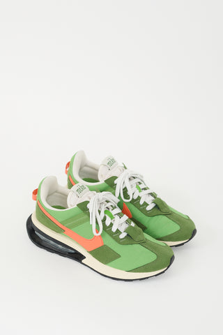 Nike Green 
Orange Air Max Pre-Day LX Sneaker