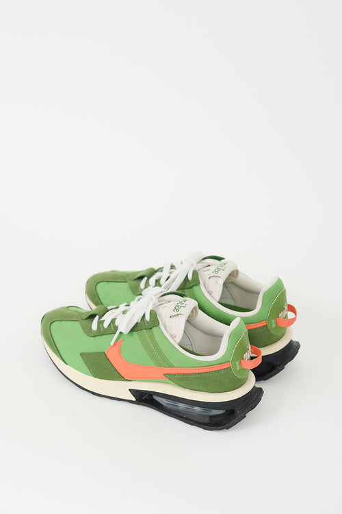 Nike Green 
Orange Air Max Pre-Day LX Sneaker