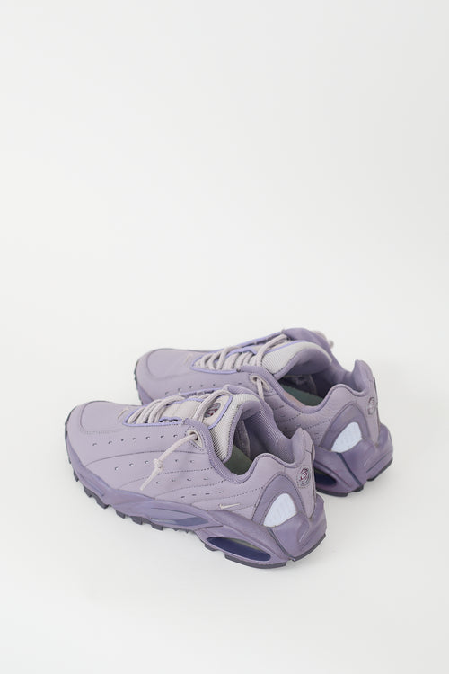 Nike NOCTA Purple Leather Hot Step Air Terra Sneaker