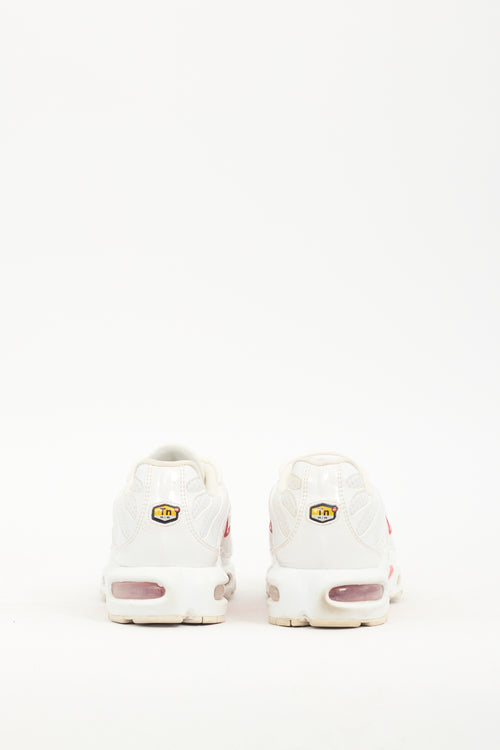 Nike White Air Max Plus Sneaker