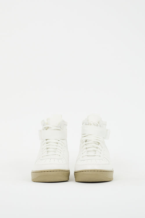 Nike White 
Green SF AF1 Sneaker