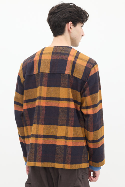 Norse Projects Multicolour Plaid Erwin Cardigan