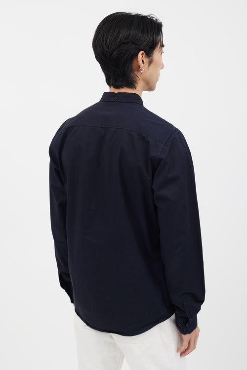 Norse Projects Navy Long Sleeve Shirt