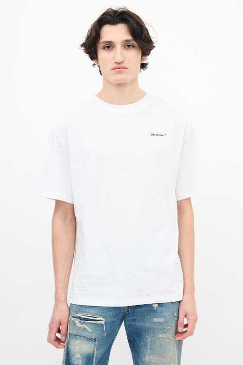 Off-White White Chain Arrows T-Shirt