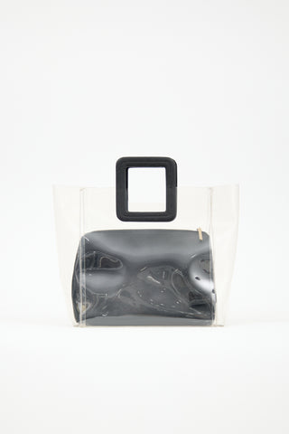 Staud PVC 
Leather Shirley Bag