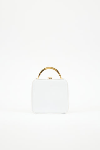 The Volon Leather Cube Crossbody Bag