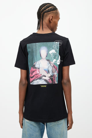 Off-White Black Incompiuto Print T-Shirt