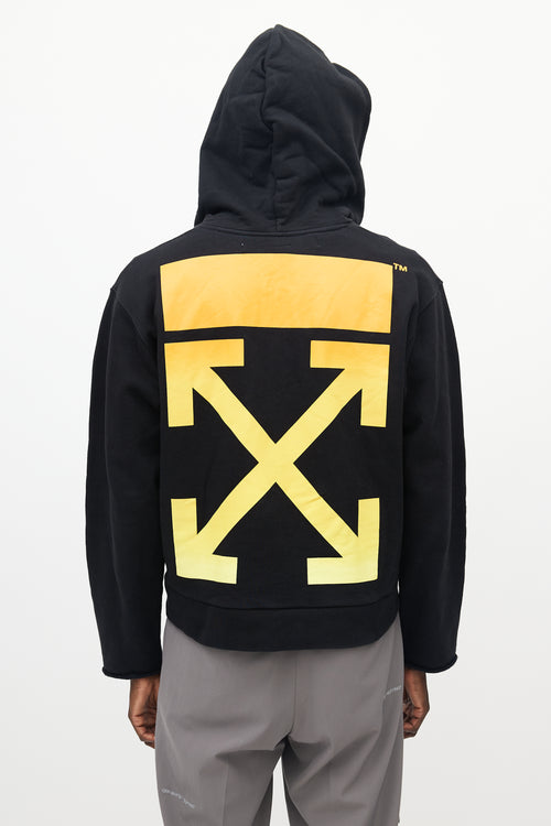 Off-White Black 
Multicolour Temperature 451 Hoodie