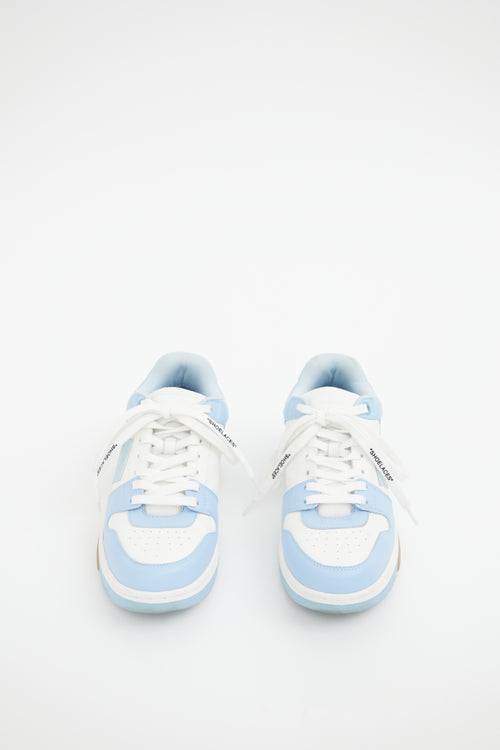 Off-White Blue 
White Out Of Office Sneakers