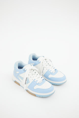 Off-White Blue 
White Out Of Office Sneakers