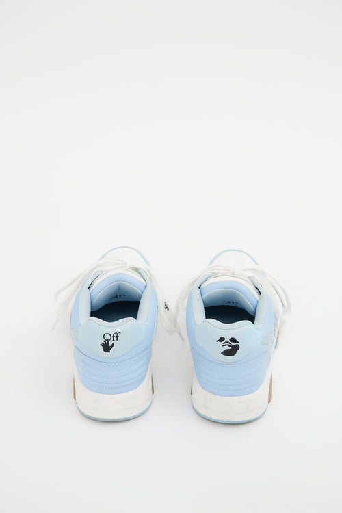 Off-White Blue 
White Out Of Office Sneakers