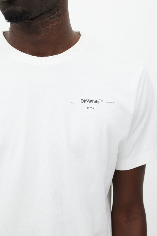 Off-White White 
Multicolour Famous Athletes T-Shirt