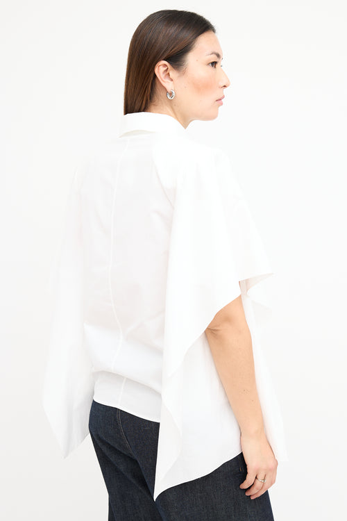 Off-White SS 2021 White Bohemian Blur Shirt