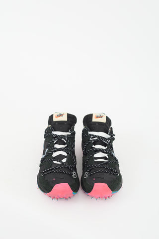 Off-White X Nike Black Zoom Terra Kiger 5 Sneaker