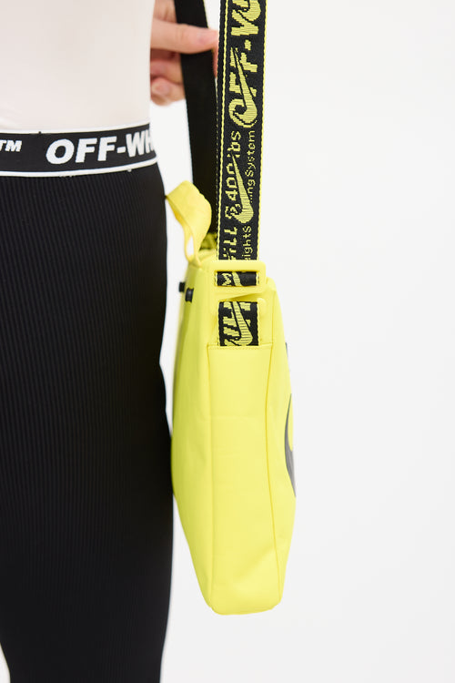 Off-White X Nike Yellow 
Black Chest Bag