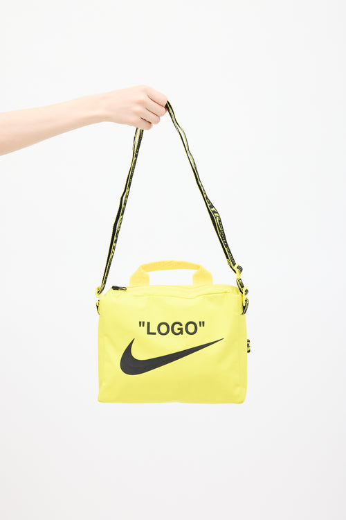 Off-White X Nike Yellow 
Black Chest Bag