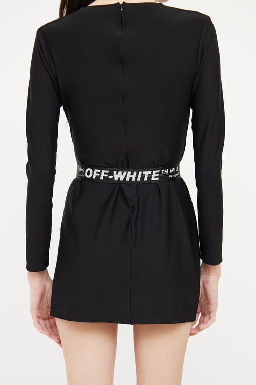 Off-White Black 
White Industrial Belt