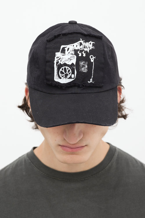 Ottolinger Black 
White Beach Baseball Hat