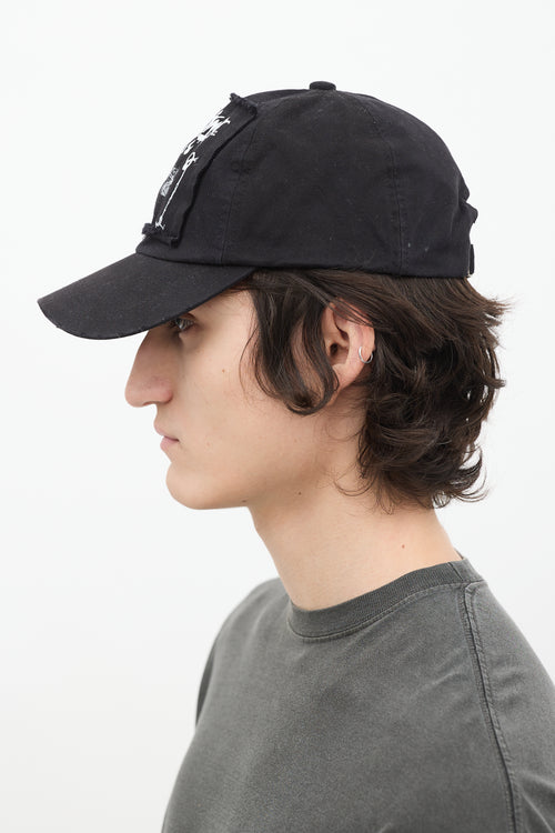 Ottolinger Black 
White Beach Baseball Hat