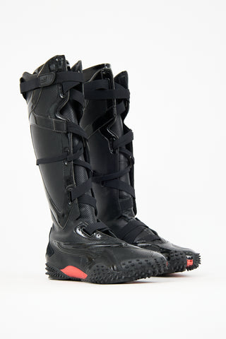 Ottolinger X Puma Black Leather Mostro Boot