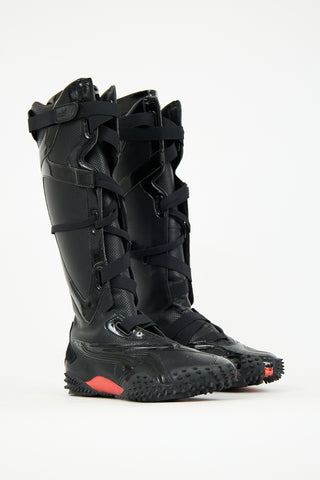 Ottolinger X Puma Black Leather Mostro Boot