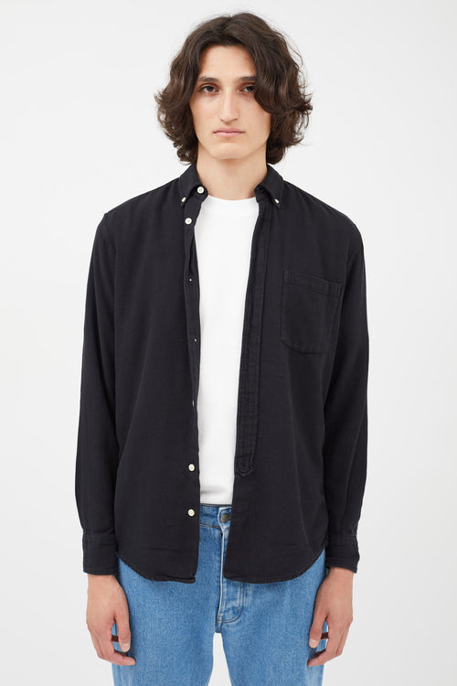 Our Legacy Black Button Down Shirt