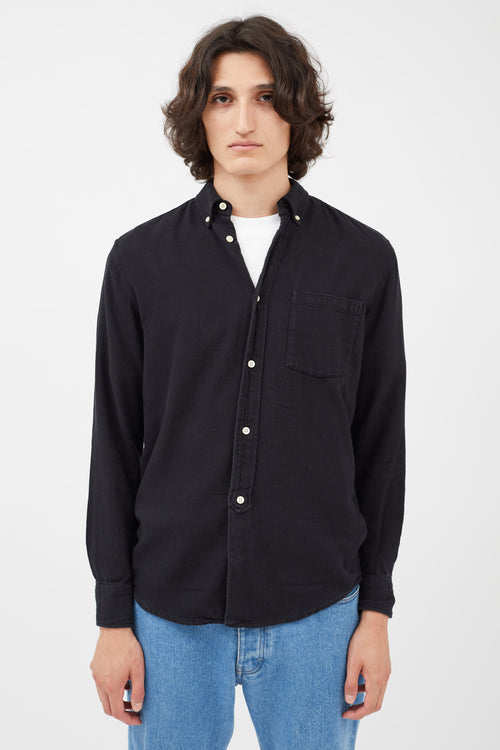 Our Legacy Black Button Down Shirt