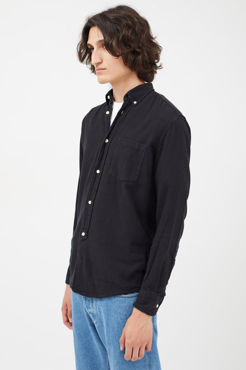 Our Legacy Black Button Down Shirt