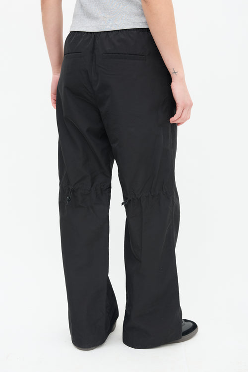 Our Legacy Black Nylon Wander Trouser