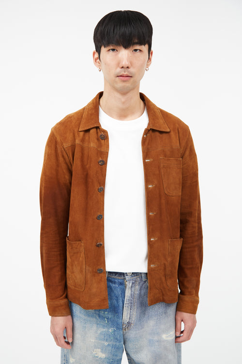 Our Legacy Brown Suede Jacket