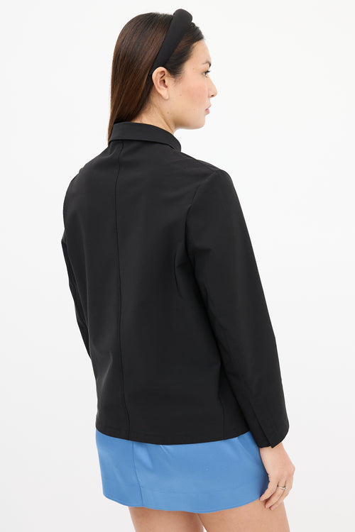 Prada 1990s Black Zip Jacket