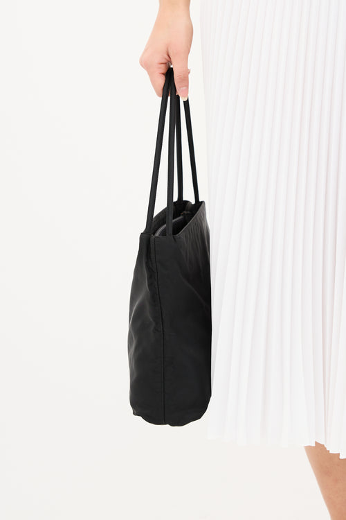 Prada Black Tessuto Nylon Tote