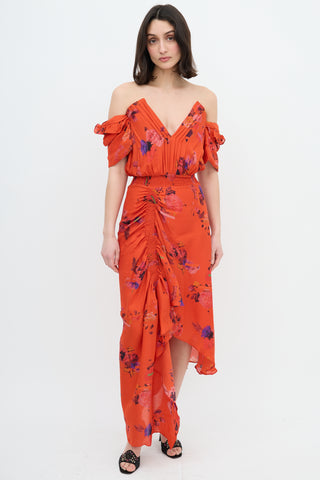 Preen Pre-Fall 2018 Floral Dana Dress