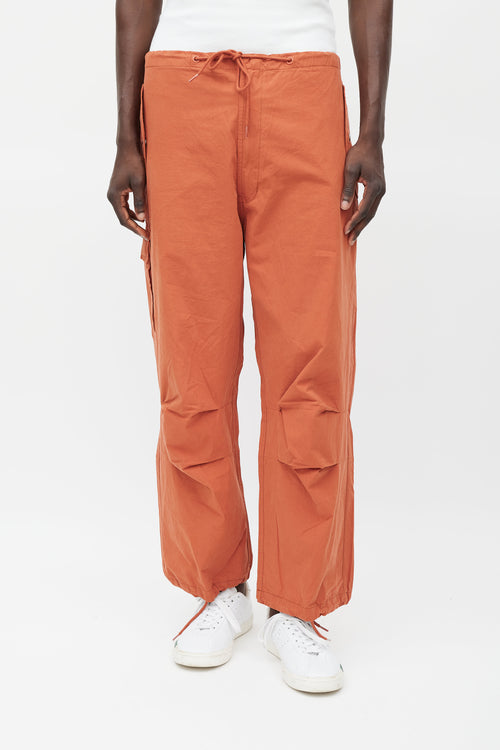 Palace Orange Two Pocket Parachute Pants