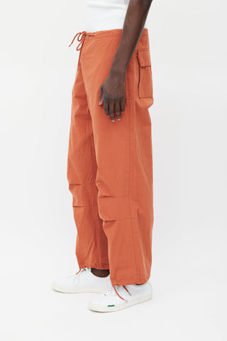 Palace Orange Two Pocket Parachute Pants