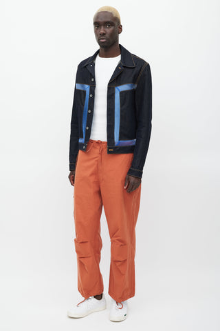 Palace Orange Two Pocket Parachute Pants