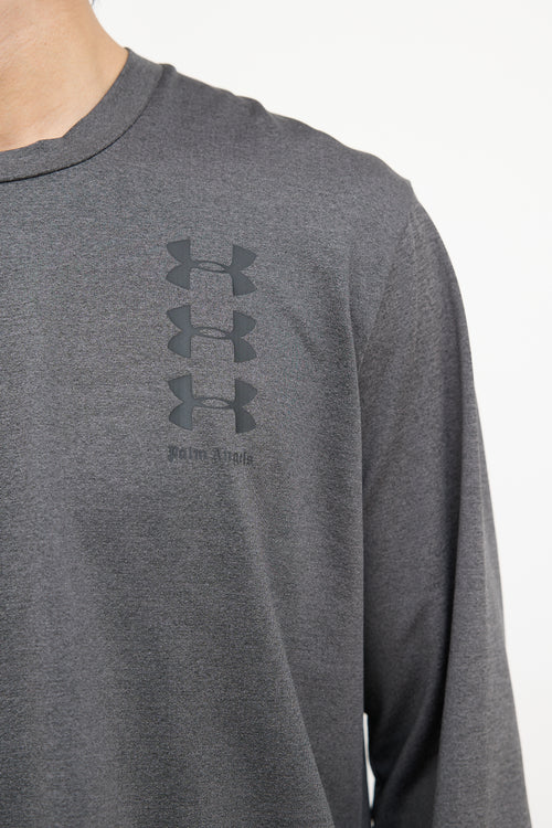 Palm Angels X Under Armour Logo T-Shirt