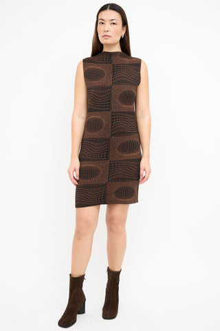 Paloma Wool Brown 
Black Helios Dress