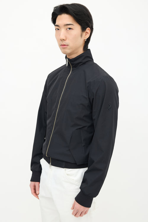 Peak Performance Black Nylon Hipe Shell Jacket