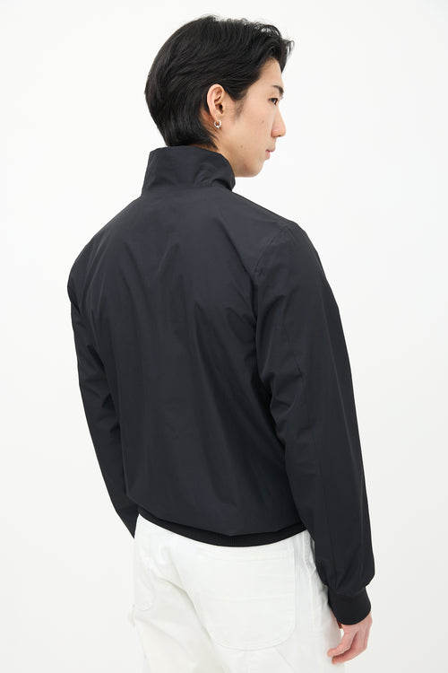 Peak Performance Black Nylon Hipe Shell Jacket